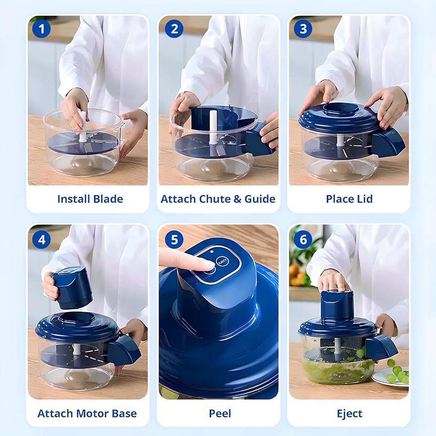 Automatic Electric Grape Peeler Machine – Hands-Free Fruit Skin Remover for Grapes & Berries | Quick & Effortless Fruit Prep Tool