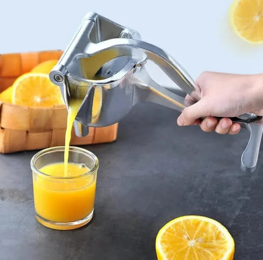 Premium Manual Stainless Steel Juice Press – Heavy-Duty Hand Juicer