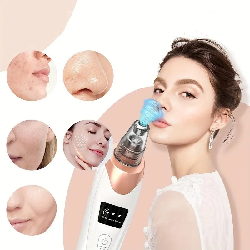 Rechargeable 5-in-1 Multifunctional Blackhead Remover & Pore Vacuum Cleaner