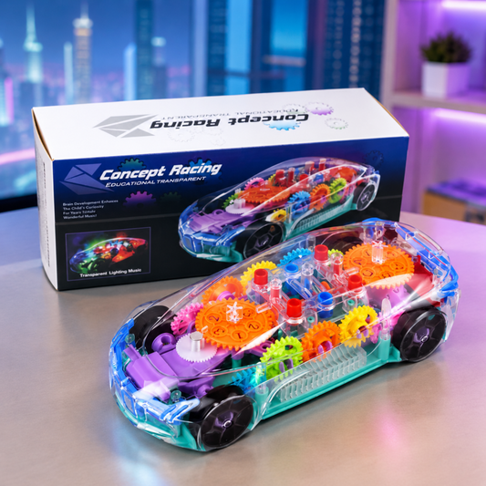 Police Light Racing Car – Speed, Lights & Action _(Cell Operated)