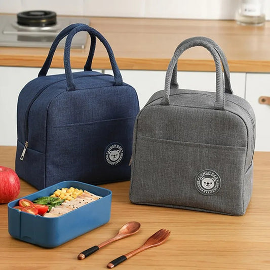 Kids Thermal Insulated Lunch Bag – Large Capacity Portable Picnic & Food Storage Bag for School & Outdoor Use