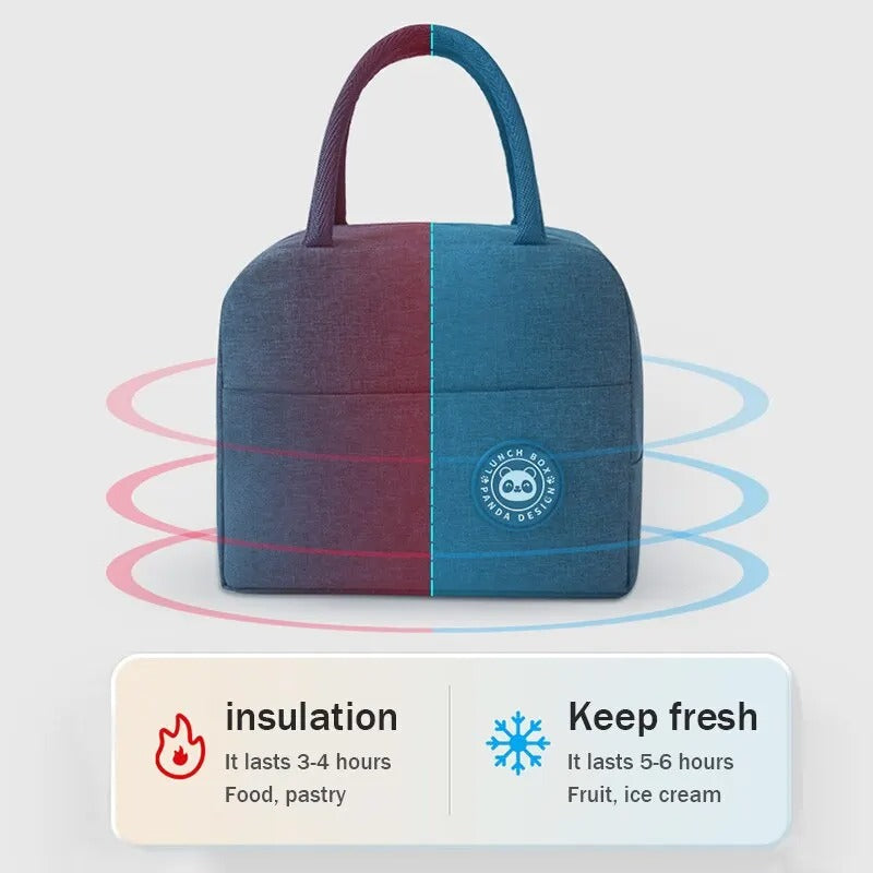 Kids Thermal Insulated Lunch Bag – Large Capacity Portable Picnic & Food Storage Bag for School & Outdoor Use