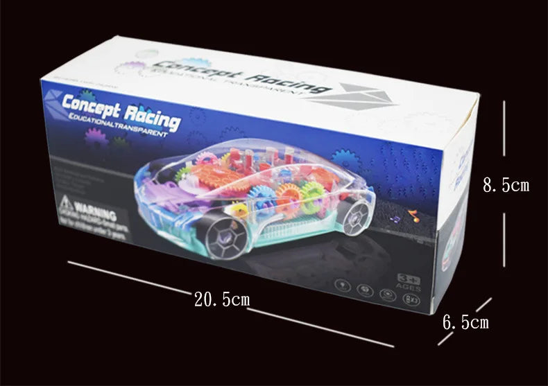 Police Light Racing Car – Speed, Lights & Action _(Cell Operated)