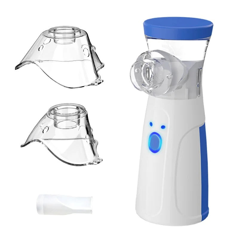 Portable Handheld Nebulizer – Mini Asthma Inhaler for Kids & Adults | Silent Mesh Atomizer