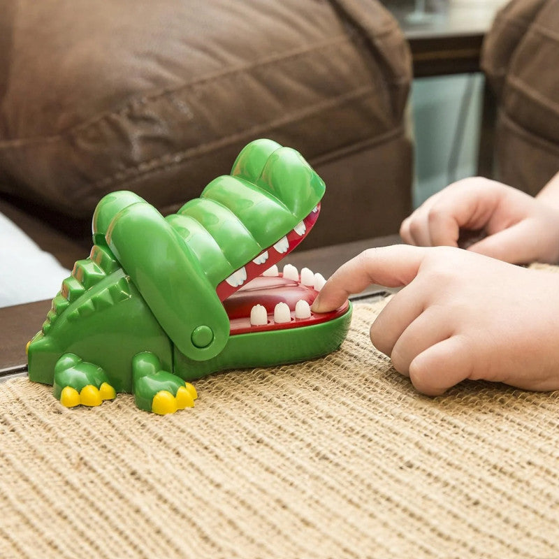 Crocodile Dentist Bite Game Toy for Kids – Funny Teeth Pressing Family Game