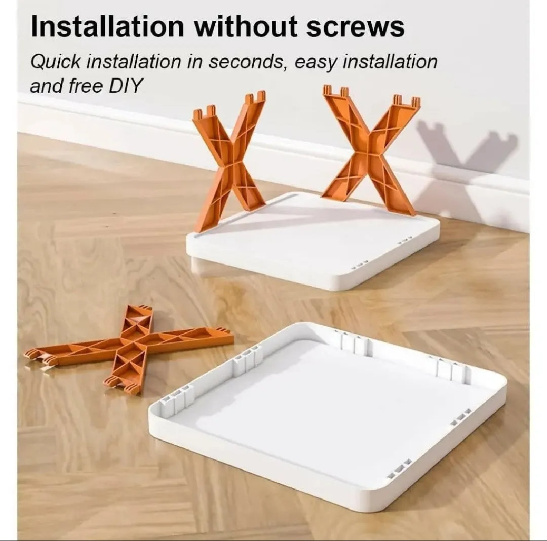 5-Layer Foldable X-Shape Shoe Rack – High Quality, Spacious & Easy to Carry