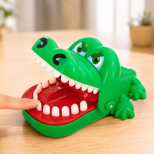 Crocodile Dentist Bite Game Toy for Kids – Funny Teeth Pressing Family Game