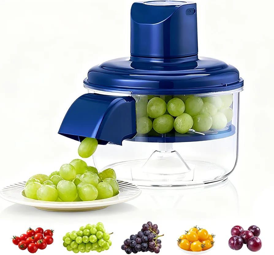 Automatic Electric Grape Peeler Machine – Hands-Free Fruit Skin Remover for Grapes & Berries | Quick & Effortless Fruit Prep Tool