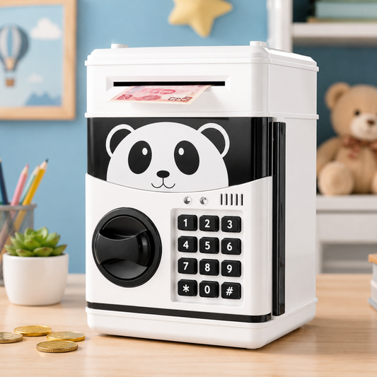 Cartoon ATM Password Piggy Bank for Kids –  Money Saving Box